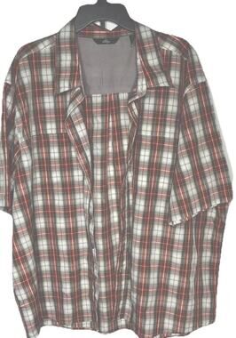 Wrangler Men Size 3XL Multicolor Short Sleeve Button-Down Shirt